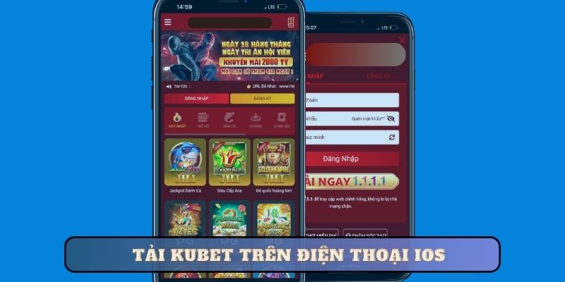 Tải app Kubet đơn giản bằng điện thoại iOS